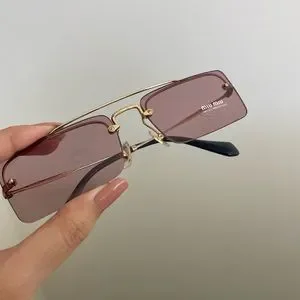 Miu Miu | Accessories | Miu Miu Socit 58mm Square Pink Lens 